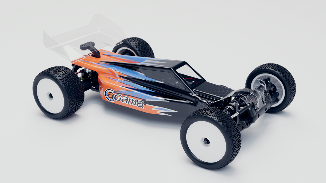 Agama N110 2wd forged carbon buggy
