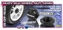 SKU: DY293560 HUDY ALU WHEEL NUT WITH COVER - RIBBED (2)