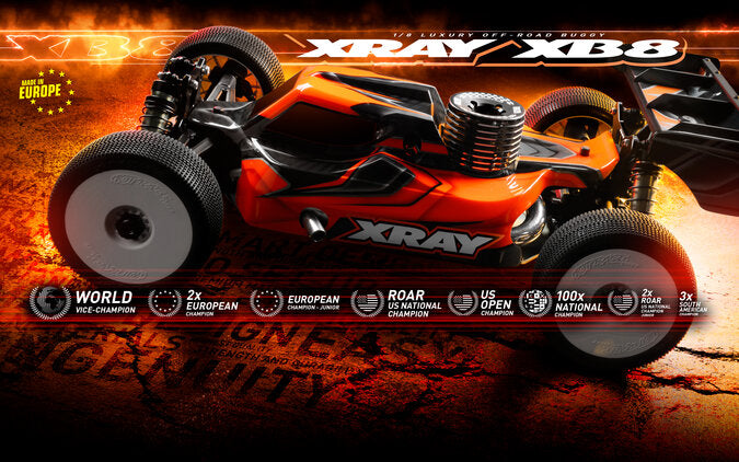 XRAY XB8'24 - 1/8 LUXURY NITRO OFF-ROAD CAR XR350019