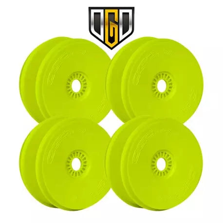 SKU: OGO-YV2 OGO 1/8th Buggy Wheels V2 (Yellow) - 4Pcs