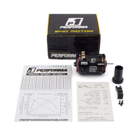 PA-9413 Performa P1 Radical 540 Stock Spec V2 Motor (Qualified) - 17.5T