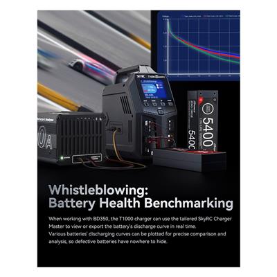 SKY RC BD350 BATTERY DISCHARGER & ANALYZER Item No. SK-600147-01