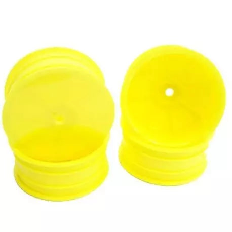 SKU: TP-100010FY TPRO 1/10 4WD Front Off Road Dish Wheel 12mm Hex - Fl. Yellow - 4pc