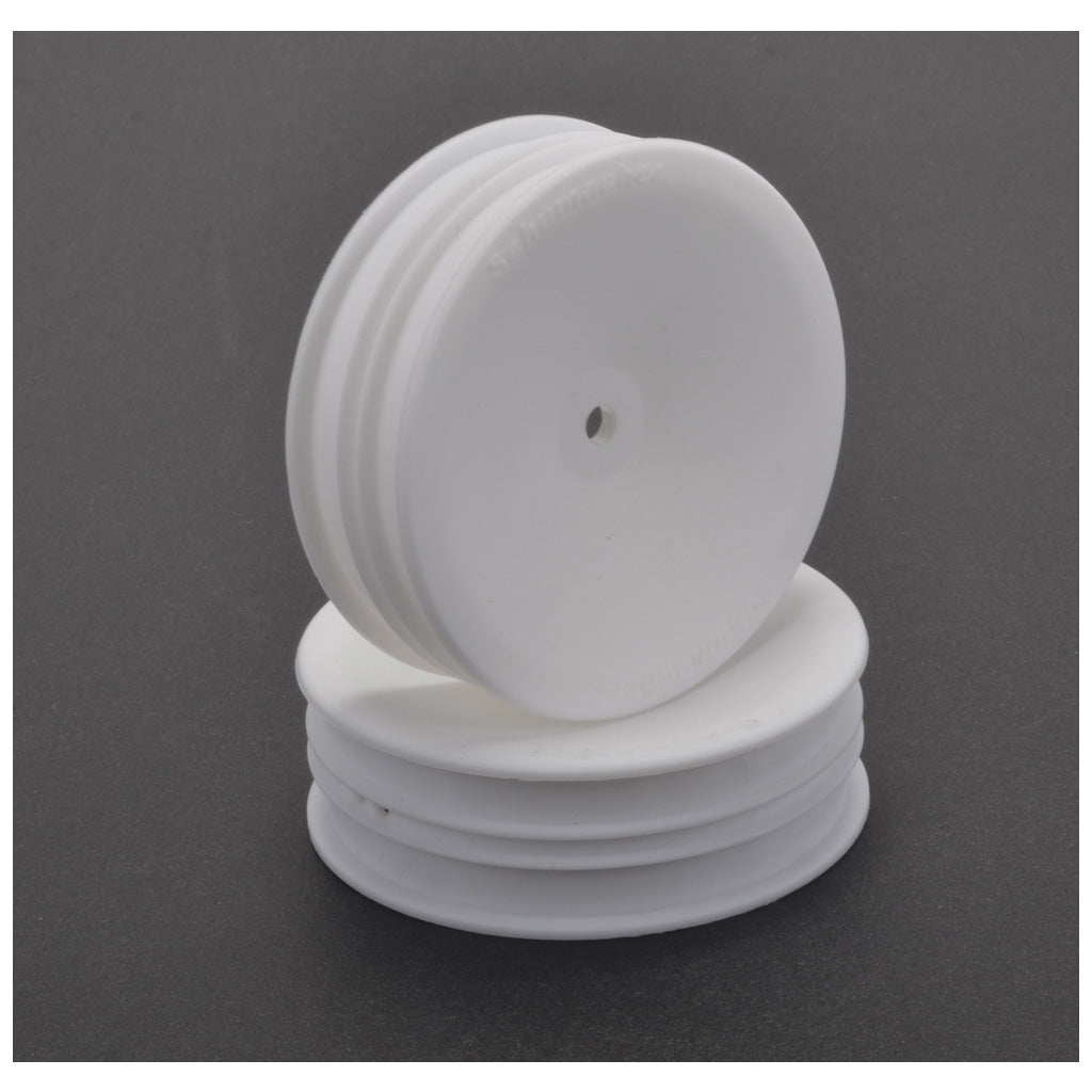 Schumacher WHEEL; HEX - SLIM - 2WD - WHITE SKU: U4661