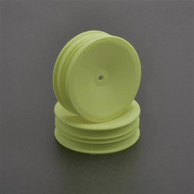 Schumacher Wheel Front Slim 2WD - Yellow - pr SKU: U7454