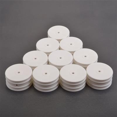 SKU: U7468 SCHUMACHER X 5 PAIRS 1/10 4WD WHEEL WHITE