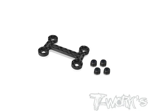 T-Work's Graphite Wing Mount One Piece Adapter (For Infinity IFB8) SKU:TO-328-IFB8