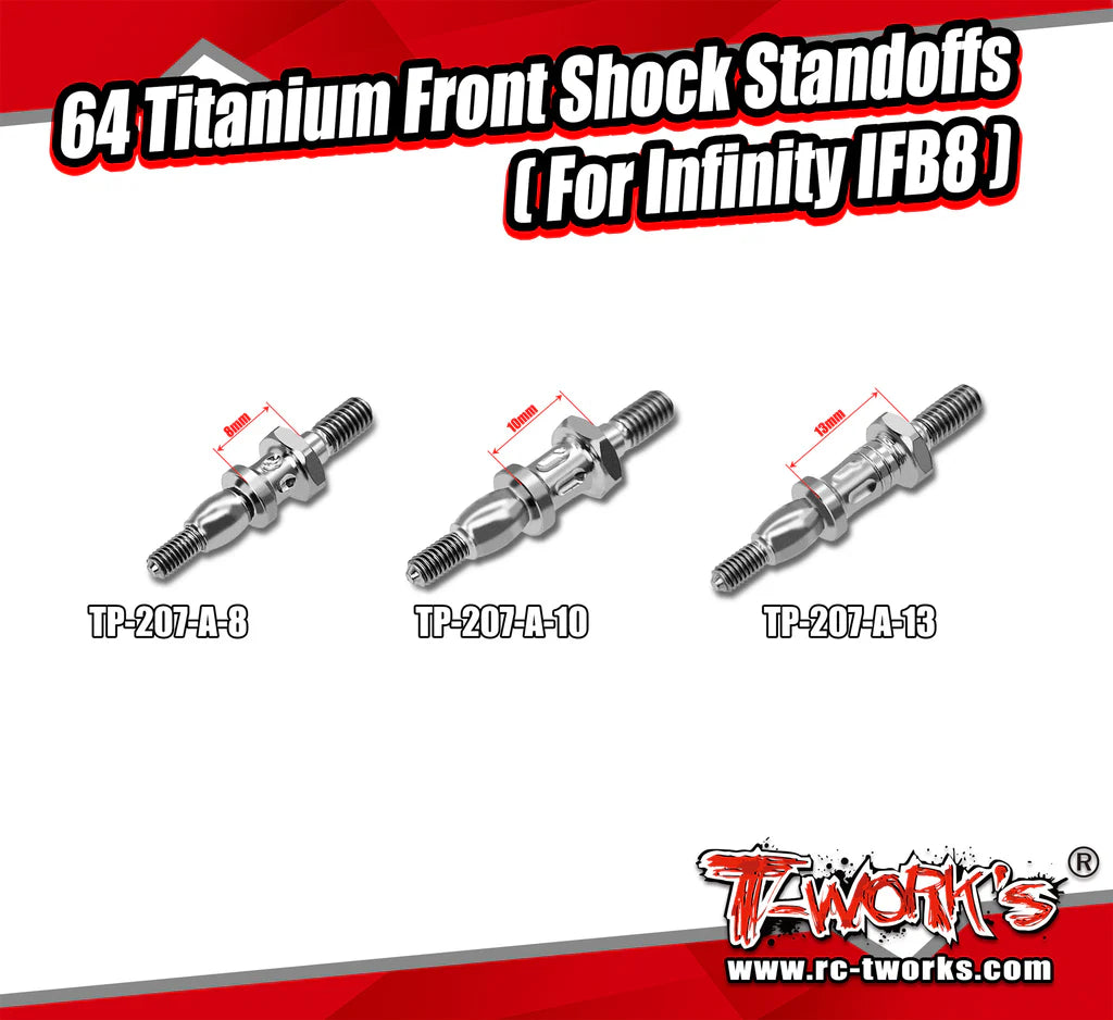 T-Work's Titanium Shock stand-off TP-207-A-8