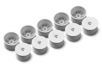 2WD/4WD REAR WHEEL AERODISK WITH 12MM HEX IFMAR - WHITE - HARD (10) SKU: XR329901-H