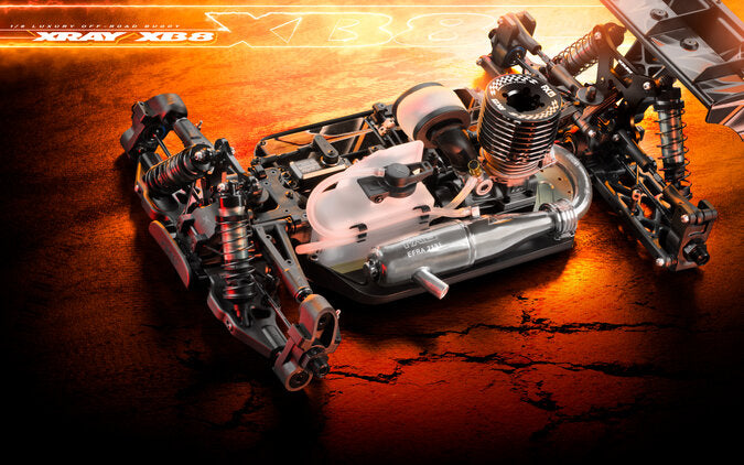 XRAY XB8'24 - 1/8 LUXURY NITRO OFF-ROAD CAR XR350019
