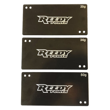 REEDY SHORTY LIPO BATTERY WEIGHT SET (20g/34g/50g) SKU: AS27355