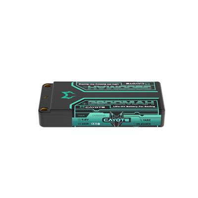 CAYOTE LiPo 3900mAh HV Shorty 7.6v 15.8mm 142g SKU: CA392S145