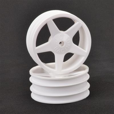 JC 5 Spoke 2.2 Front White Wheel XLS,PC - pr SKU: CR680