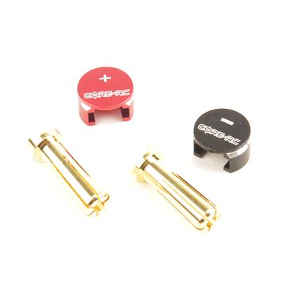 CORE RC LOW PRO HEATSINK BULLET PLUG GRIPS - 5MM Item No. CR864