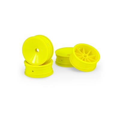 Vintage JConcepts Mono-2.2' Front Wheel (White)-4pc SKU: JC3403W / (yellow) JC3403Y