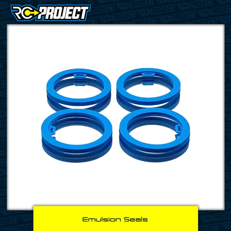 RCPJ-AGAN1-002V2 RC-Project Aluminium Shock Caps V2 TNG - Agama N1