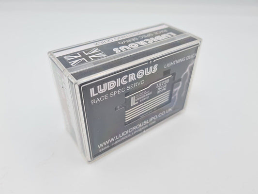 L5720 LUDICROUS HV Low profile 20kg Brushless steering servo. Full metal case
