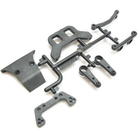 SW-220040 S12-2 Servo Saver, Bumper and Rear Gear Box Parts