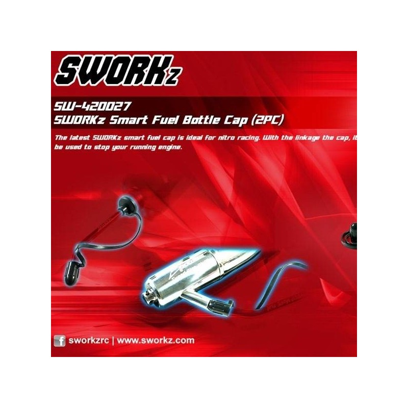 SW-420027 SWORKz Smart Fuel Bottle cap - 2pcs