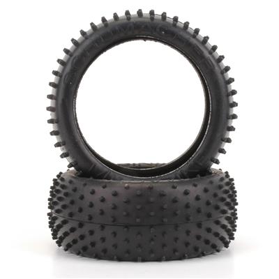 MINI SPIKE 1/8TH TYRE - YELLOW (PR) Item No. U6748
