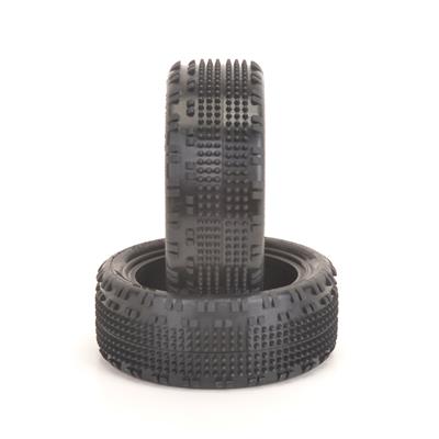 Schumacher Cactus Fusion 2 - 1/10 4WD Tyres - Front - Yellow SKU: U6895
